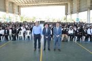 Watson, Insaurralde y Berni participaron de jornada informativa para aspirantes a las fuerzas de seguridad