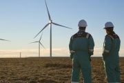 Con inversión de YPF Luz, inauguraron el parque eólico Los Teros