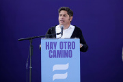 Kicillof con “la campaña al hombro”