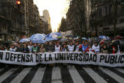 En Buenos Aires fueron varios los focos de concentración por la Marcha Federal 