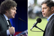 Milei y Kicillof definen la campaña con actos finales en la recta electoral