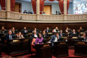 Tras siete meses de parálisis, el Senado volvió a sesionar y la interna del peronismo quedó expuesta en el recinto