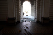 La Municipalidad de La Plata denunció penalmente a cooperativistas tras los graves destrozos en el Palacio Municipal