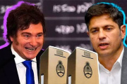 La aprobación de Milei cae al 40% y Kicillof lidera el techo electoral hacia 2027