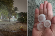 Alerta por caída de granizo y ráfagas de hasta 50 km/h en el AMBA