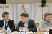 Kicillof, Massa y Máximo Kirchner se reunieron para una definición electoral clave