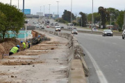 Avanzan las obras del cuarto carril en la Autopista Buenos Aires-La Plata